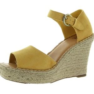 a.n.a ankle strap wedge sandals